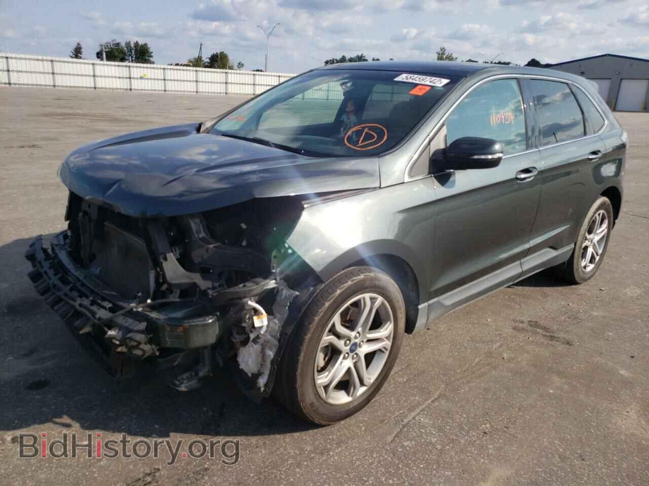 2015 FORD EDGE - VIN: 2FMTK3K88FBB13273 - Фото 2