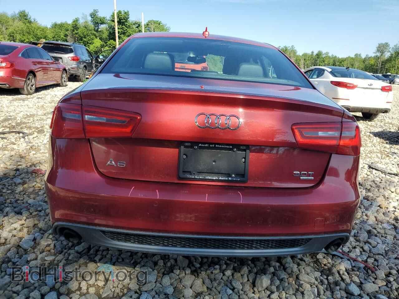 2013 AUDI A6 - VIN: WAUHGAFCXDN057298 - Фото 6