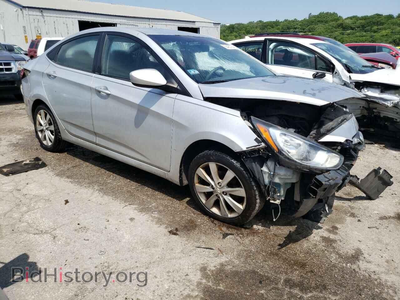 2012 HYUNDAI ACCENT - VIN: KMHCU4AE9CU050228 - Фото 4
