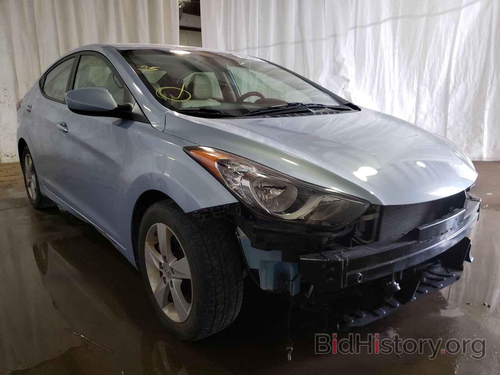 Photo KMHDH4AE6CU435304 - HYUNDAI ELANTRA 2012