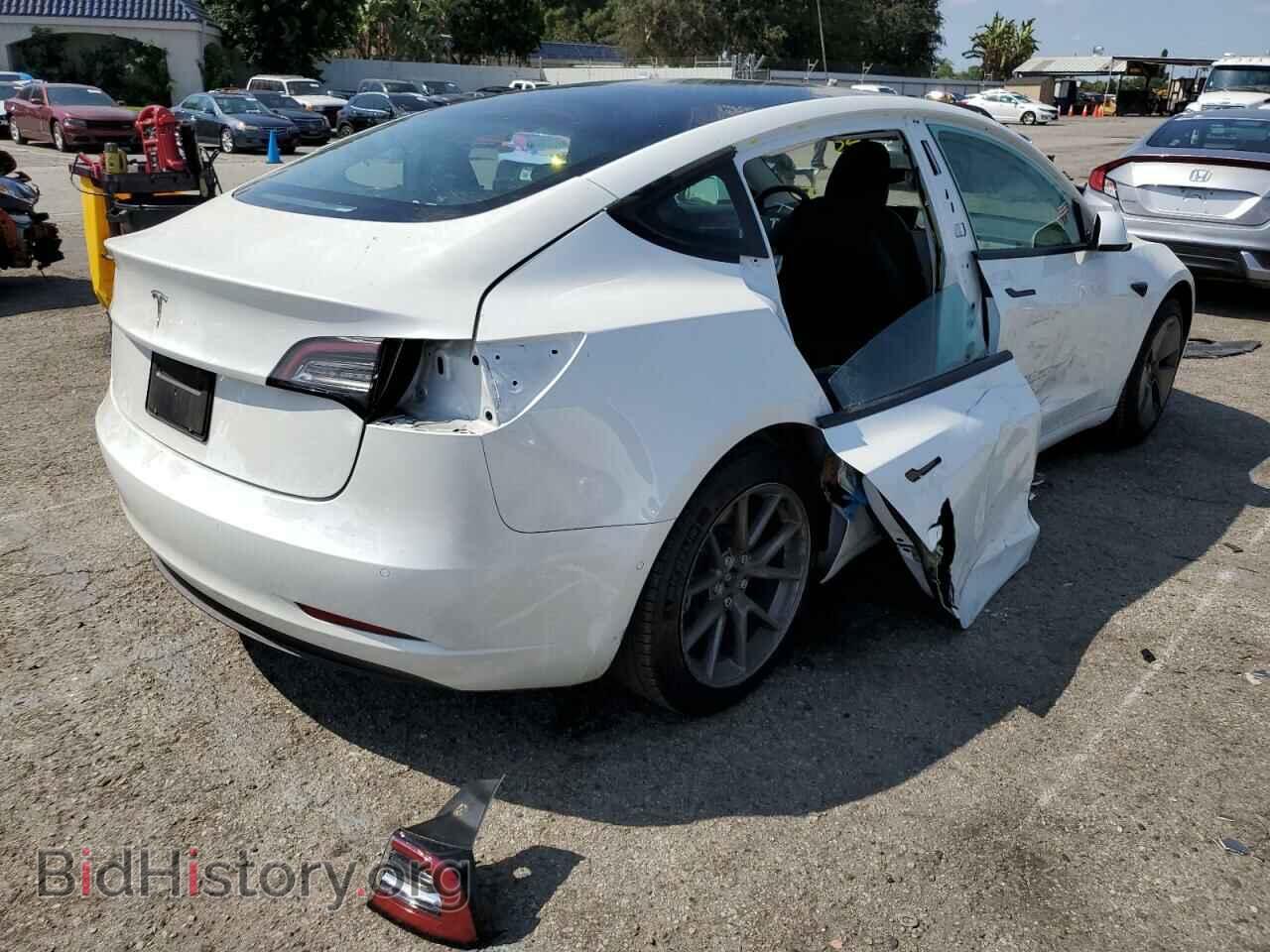 2021 TESLA MODEL 3 - VIN: 5YJ3E1EA1MF074802 - Фото 4