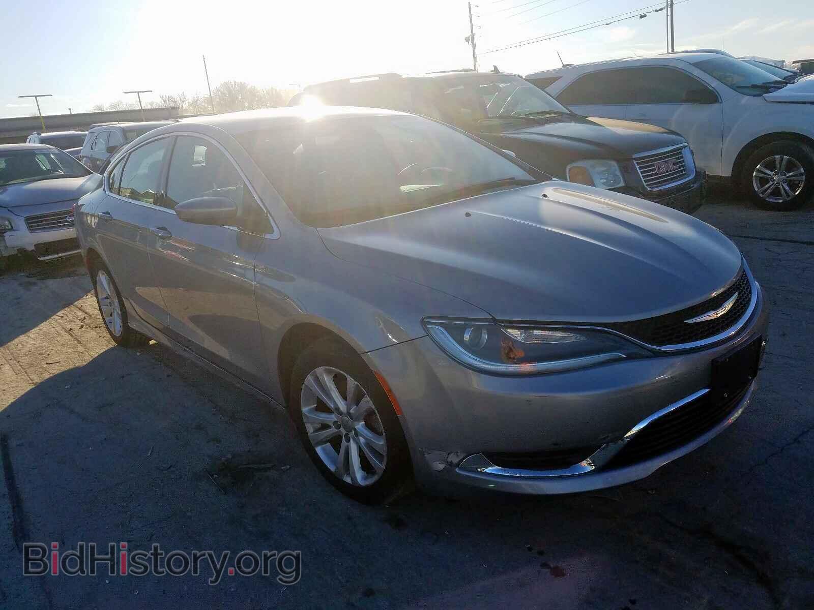 Photo 1C3CCCAB7FN687211 - CHRYSLER 200 2015