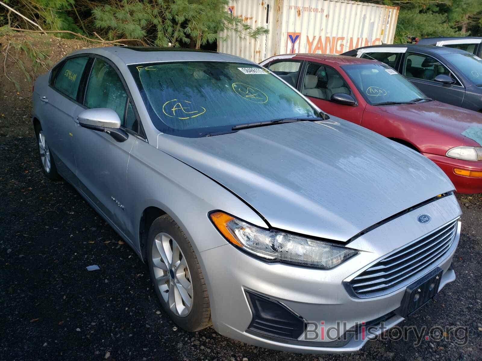 Photo 3FA6P0LUXKR157385 - FORD FUSION 2019