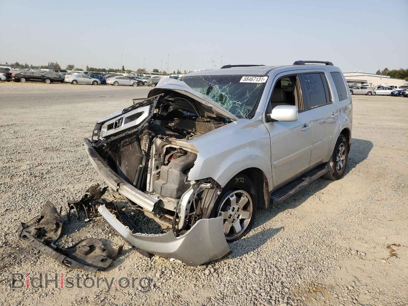 2011 HONDA PILOT - VIN: 5FNYF4H9XBB076647 - Фото 2