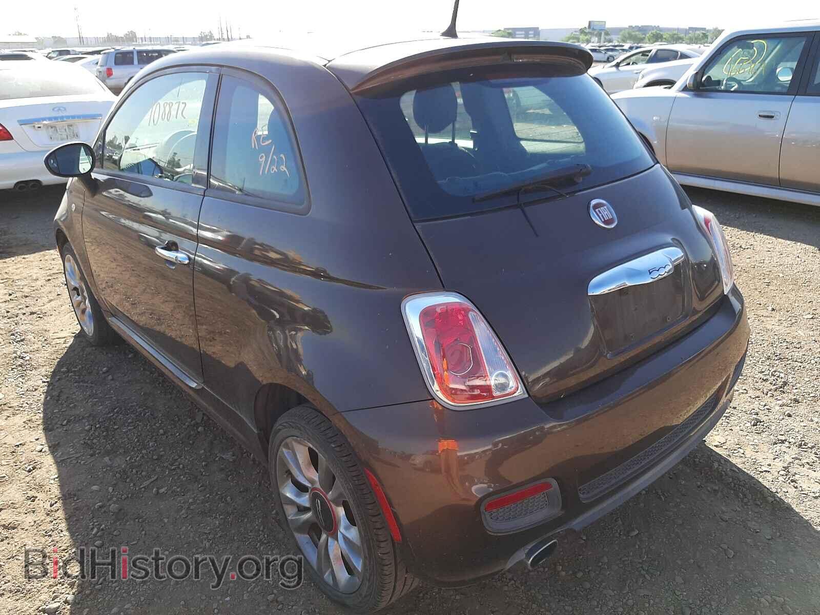2015 FIAT 500 - VIN: 3C3CFFBR3FT676890 - Фото 3