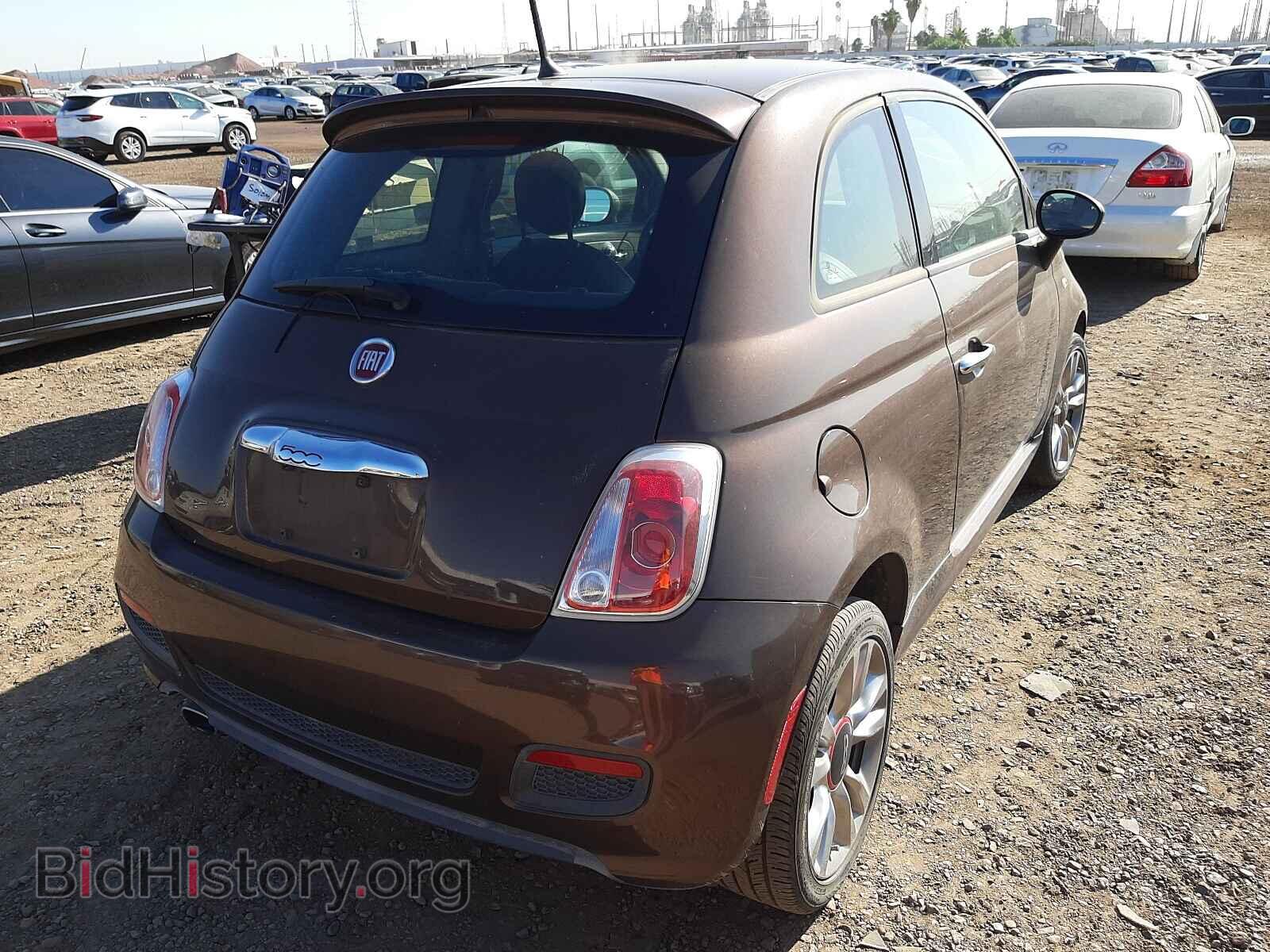 2015 FIAT 500 - VIN: 3C3CFFBR3FT676890 - Фото 4