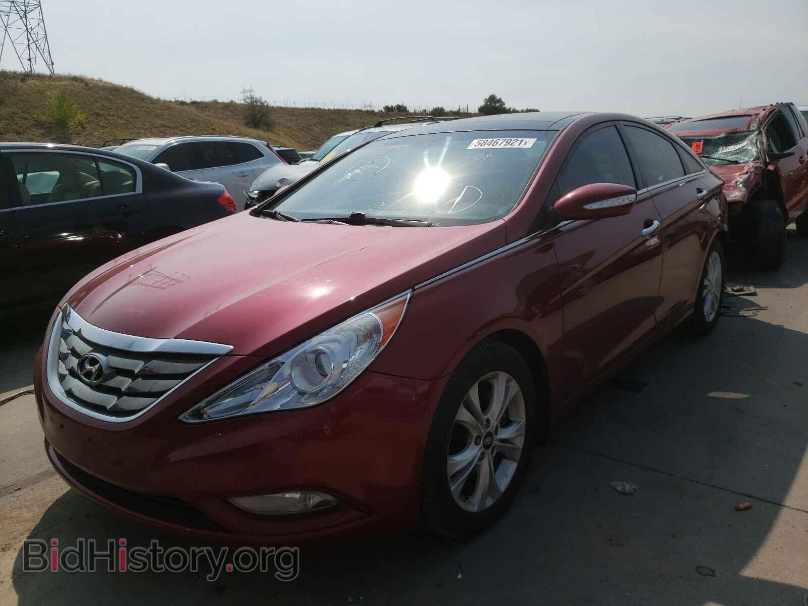 2012 HYUNDAI SONATA - VIN: 5NPEC4AC4CH456572 - Фото 2