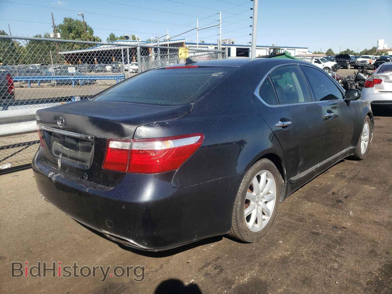 2007 LEXUS LS460 - VIN: JTHBL46F475017012 - Фото 4