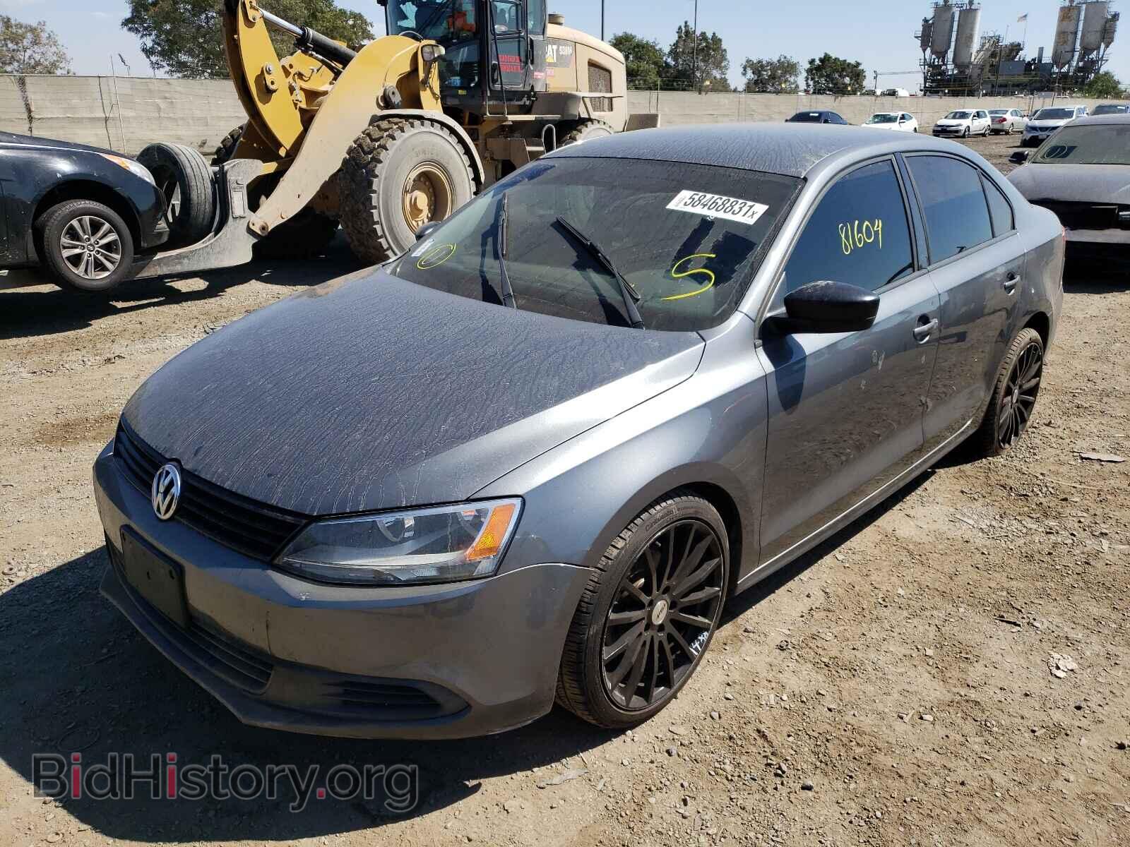 2012 VOLKSWAGEN JETTA - VIN: 3VW1K7AJ3CM332186 - Фото 2