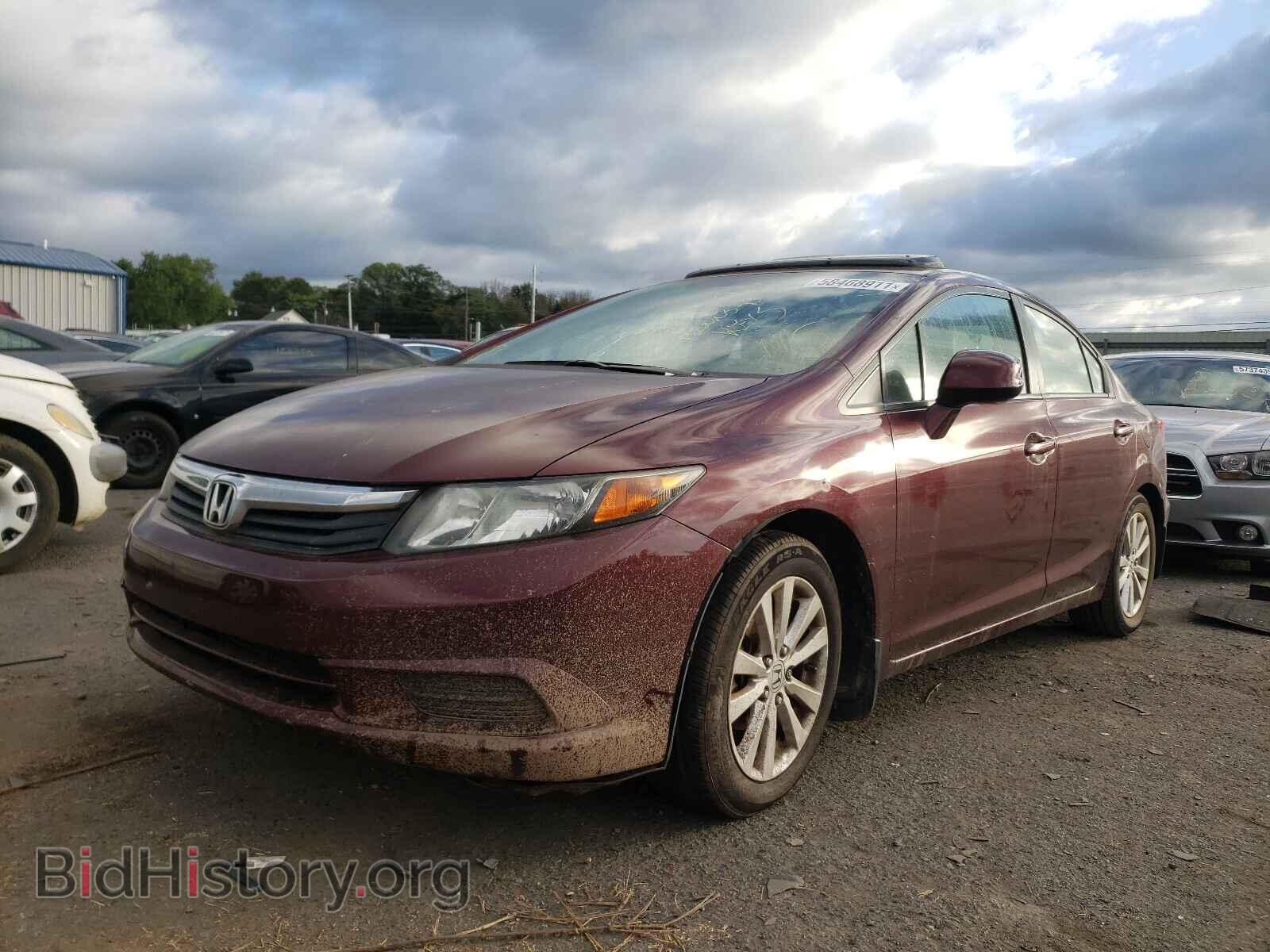 2012 HONDA CIVIC - VIN: 19XFB2F87CE103196 - Фото 2