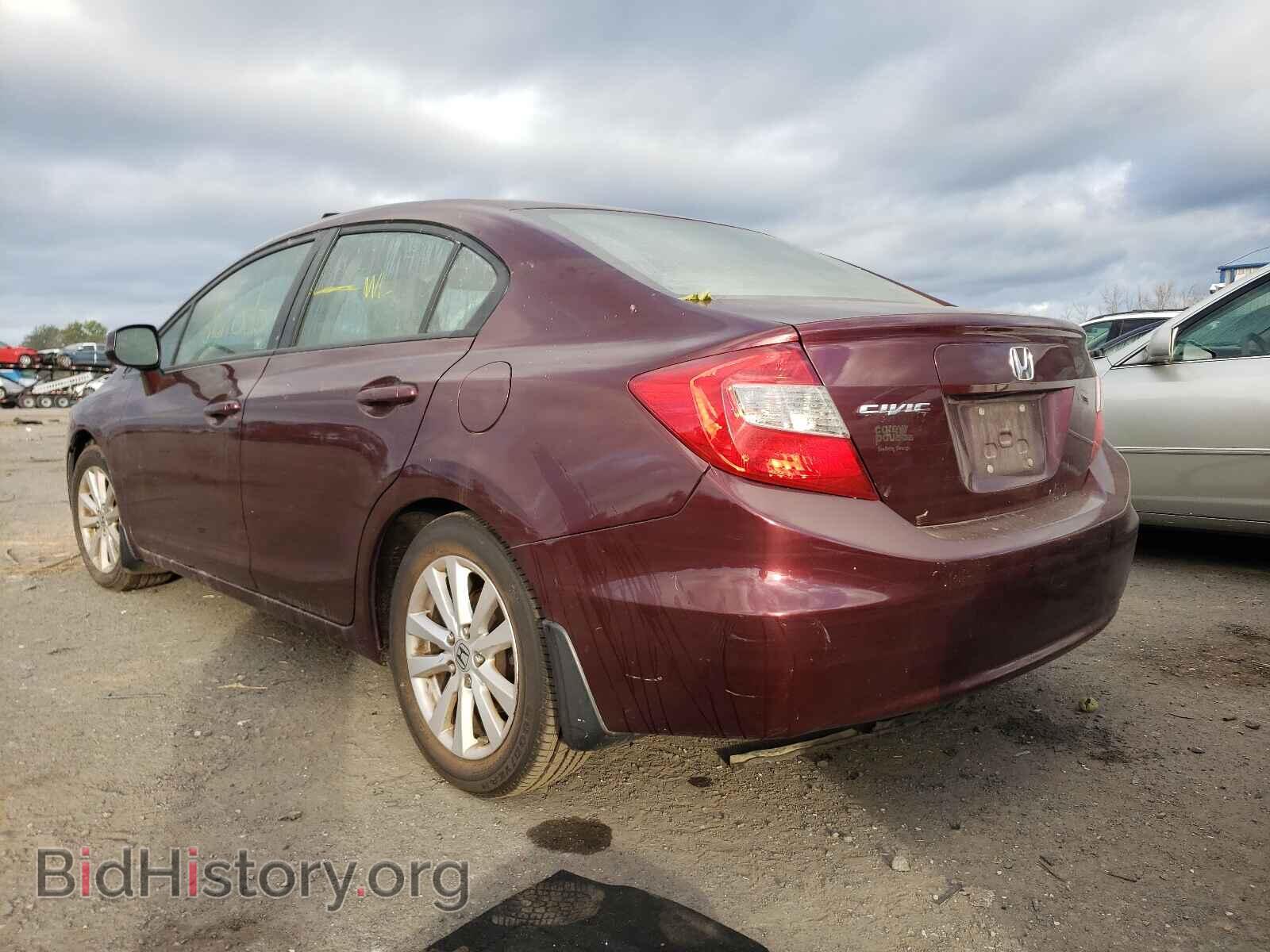 2012 HONDA CIVIC - VIN: 19XFB2F87CE103196 - Фото 3