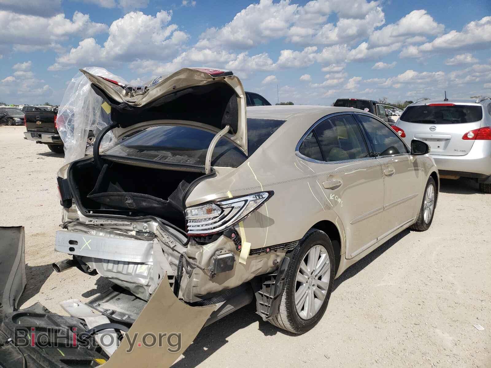 2014 LEXUS ES350 - VIN: JTHBK1GG5E2115702 - Фото 4