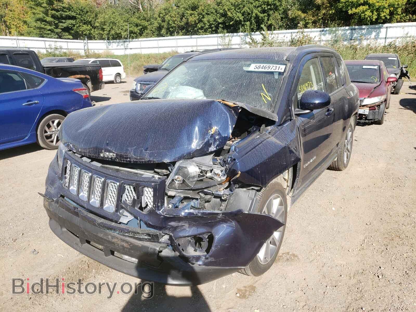 2017 JEEP COMPASS - VIN: 1C4NJDEB6HD139512 - Фото 2