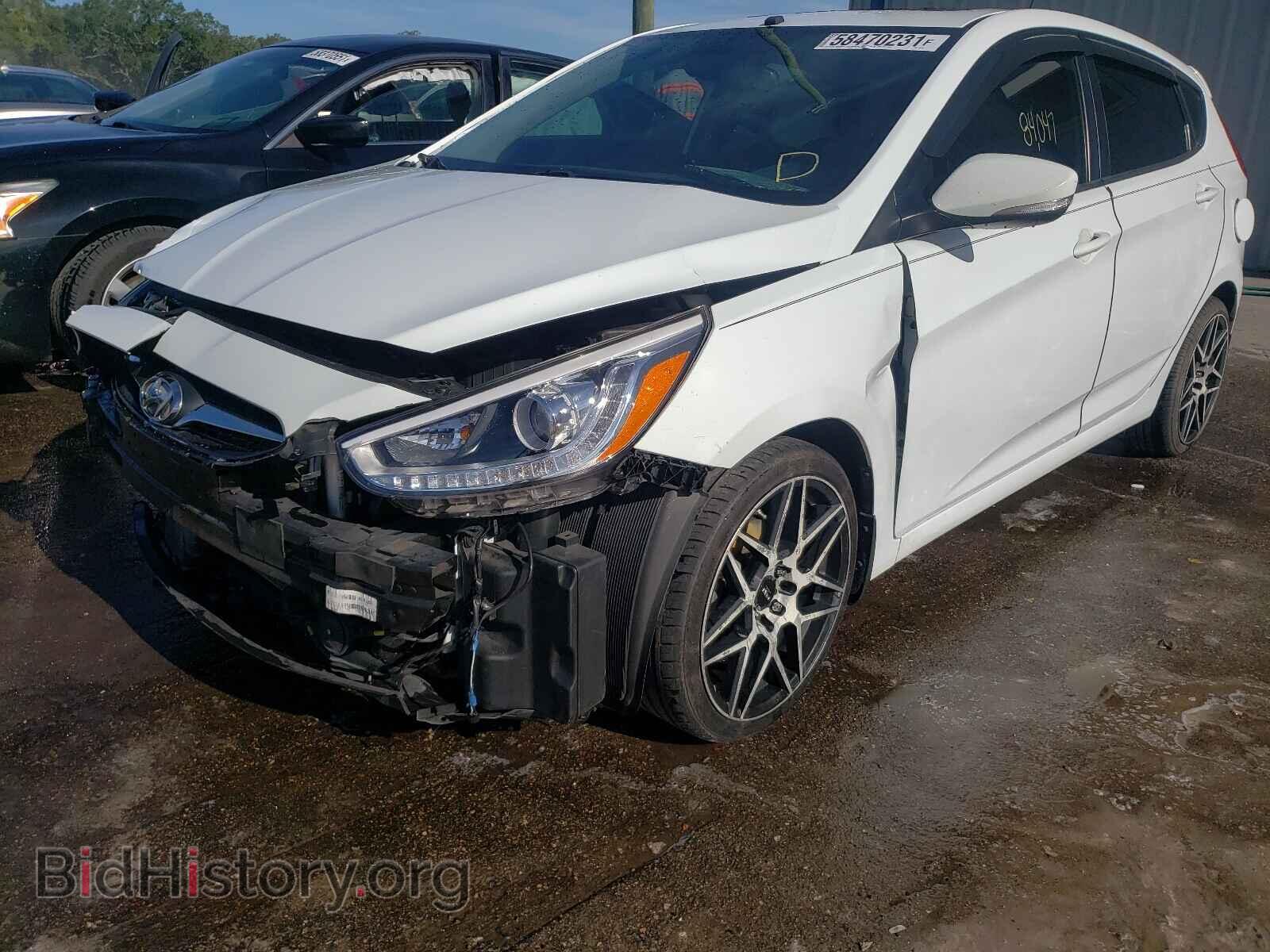 2014 HYUNDAI ACCENT - VIN: KMHCU5AE7EU152328 - Фото 2