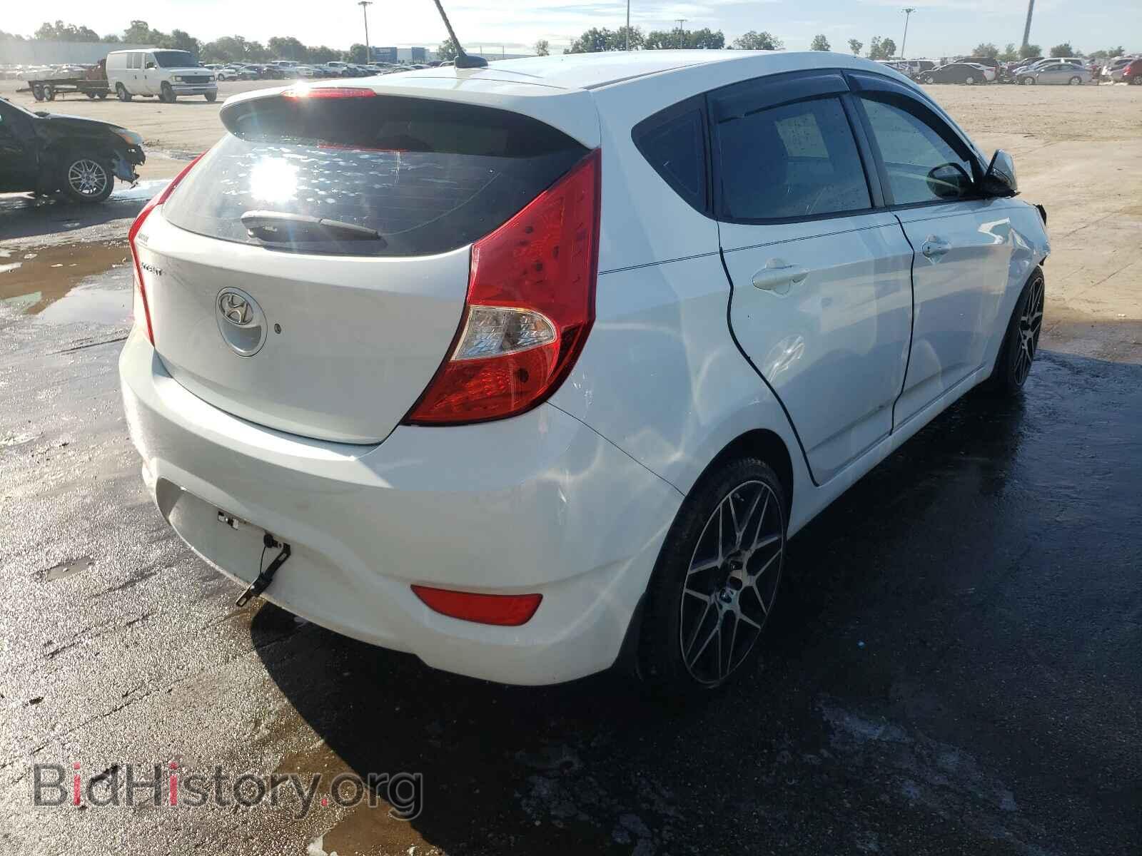 2014 HYUNDAI ACCENT - VIN: KMHCU5AE7EU152328 - Фото 4