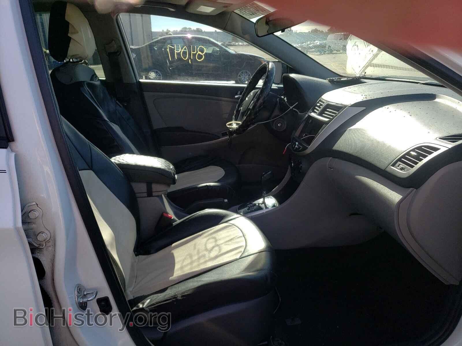 2014 HYUNDAI ACCENT - VIN: KMHCU5AE7EU152328 - Фото 5
