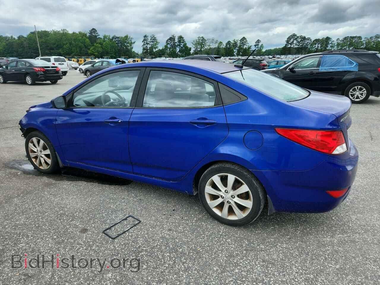2012 HYUNDAI ACCENT - VIN: KMHCU4AE9CU167663 - Фото 2
