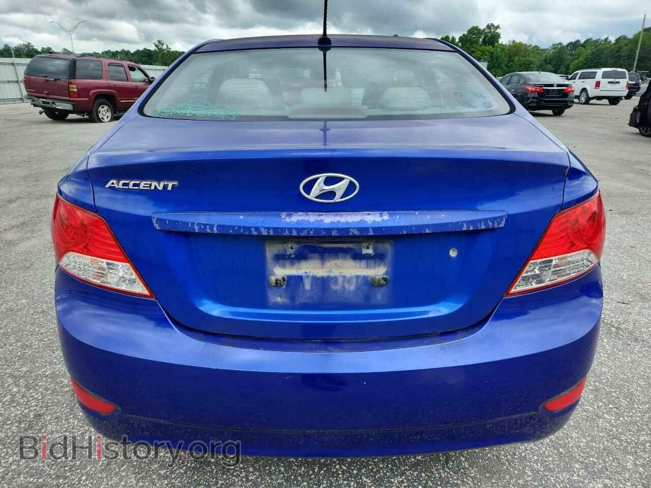 2012 HYUNDAI ACCENT - VIN: KMHCU4AE9CU167663 - Фото 6