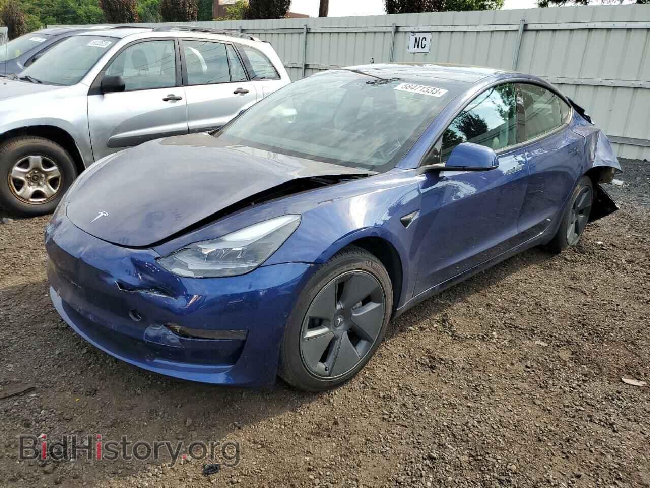 Photo 5YJ3E1EA4MF991507 - TESLA MODEL 3 2021