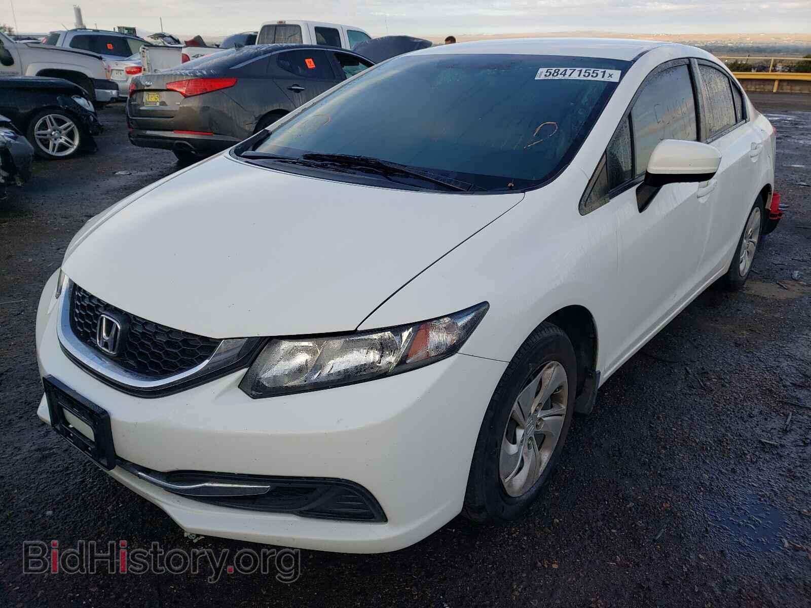 2015 HONDA CIVIC - VIN: 2HGFB2F57FH558498 - Фото 2