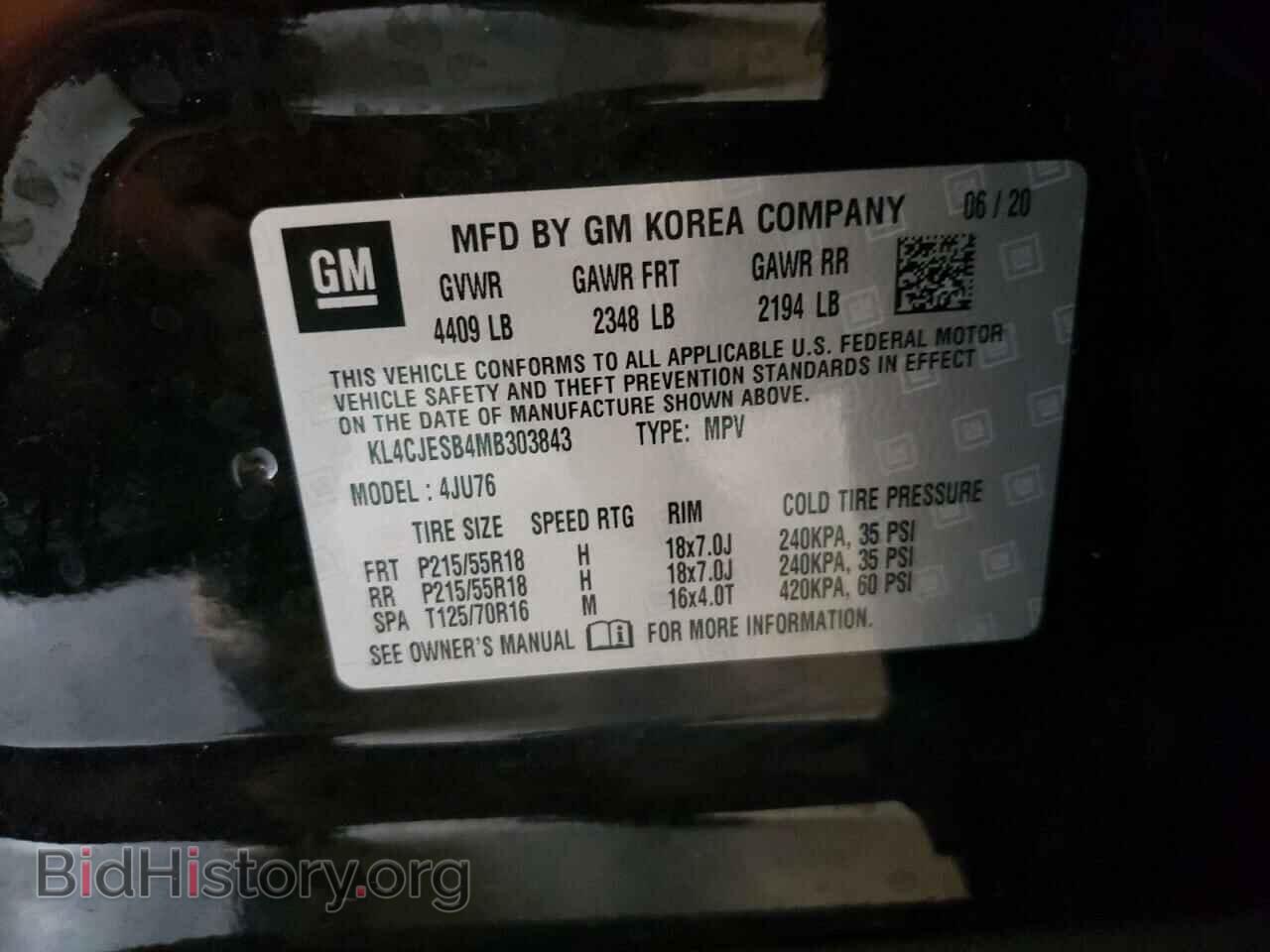 2021 BUICK ENCORE - VIN: KL4CJESB4MB303843 - Photo 10