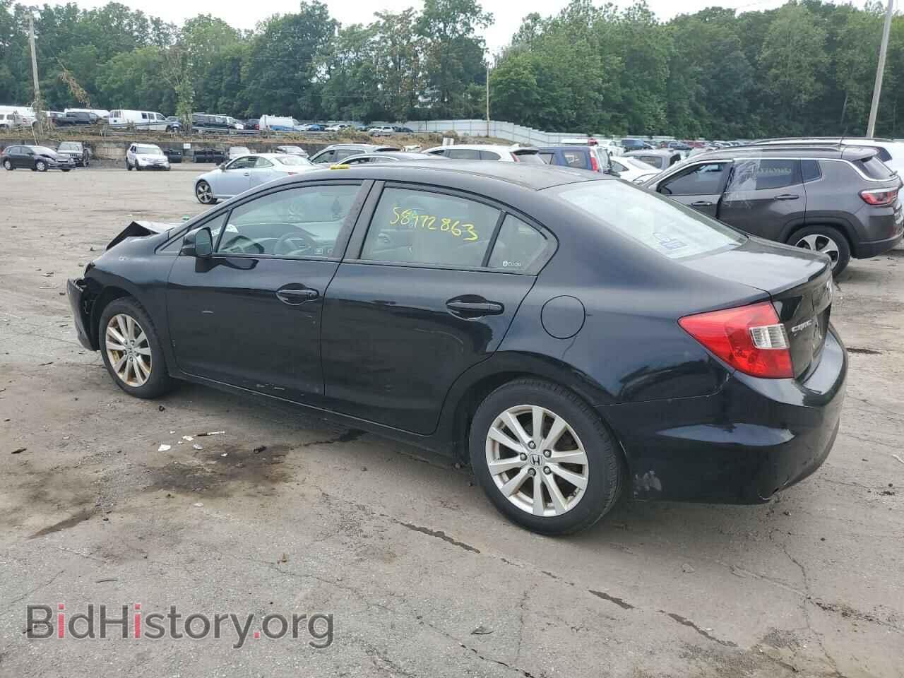 2012 HONDA CIVIC - VIN: 2HGFB2F88CH603776 - Фото 2