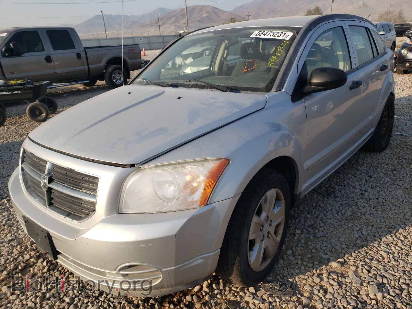 2007 DODGE CALIBER - VIN: 1B3HB48BX7D565984 - Фото 2