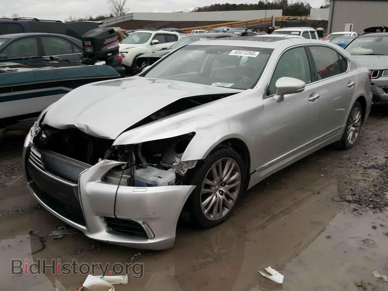 2015 LEXUS LS460 - VIN: JTHGL5EF5F5055828 - Фото 2