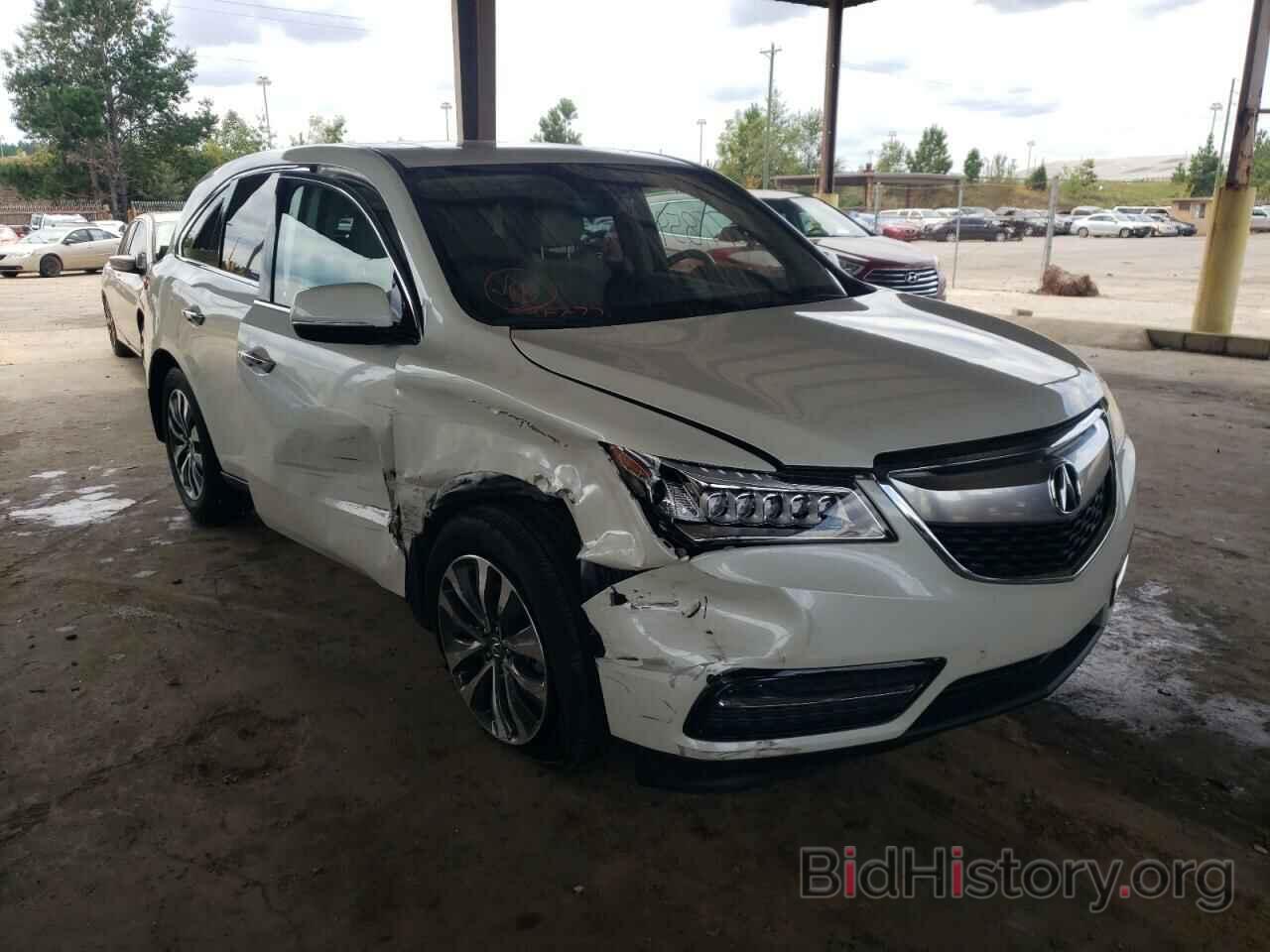 Фотография 5FRYD4H44GB018422 - ACURA MDX 2016