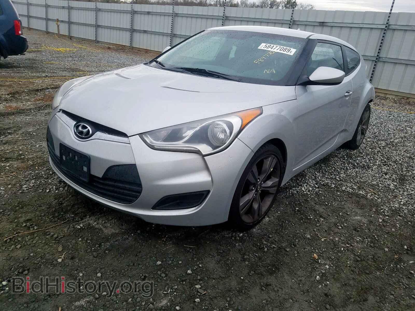 2012 HYUNDAI VELOSTER - VIN: KMHTC6AD5CU044111 - Фото 2