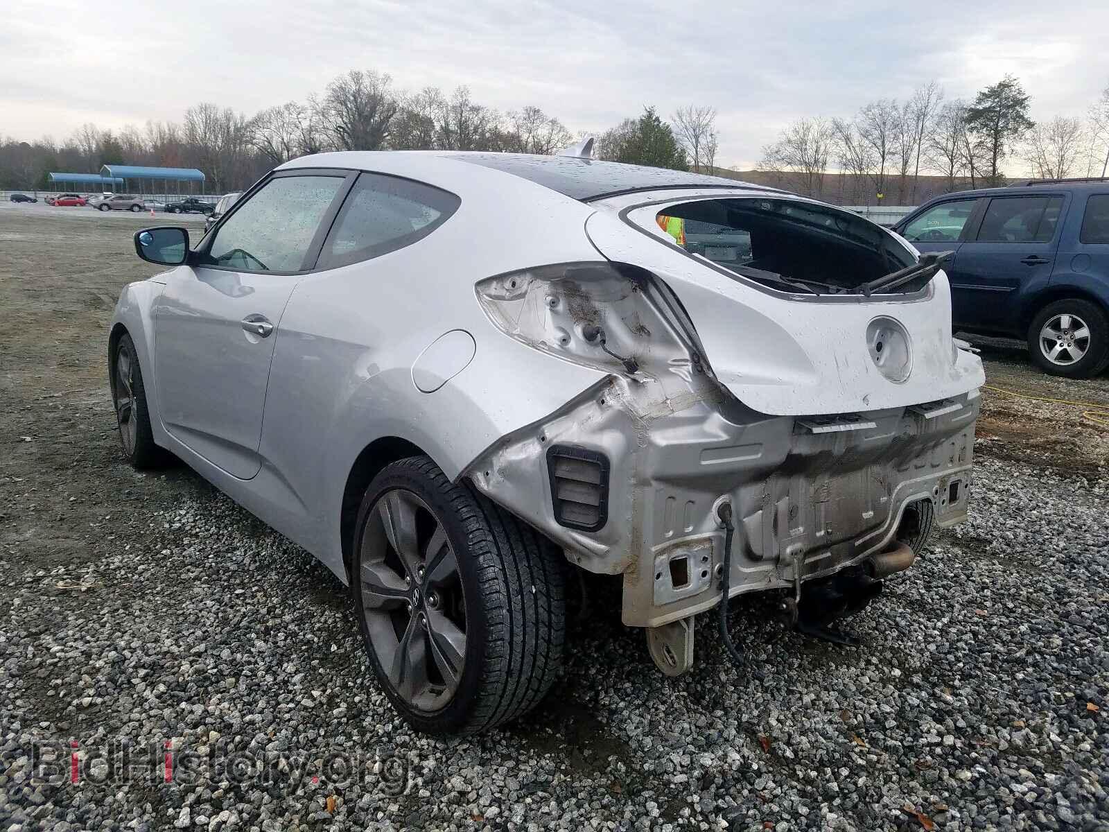 2012 HYUNDAI VELOSTER - VIN: KMHTC6AD5CU044111 - Фото 3