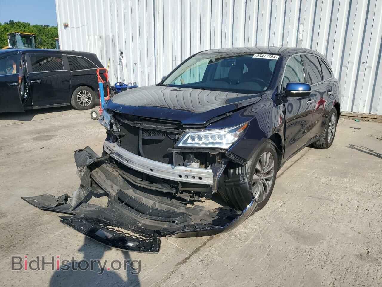 Фотография 5FRYD4H41EB038415 - ACURA MDX 2014