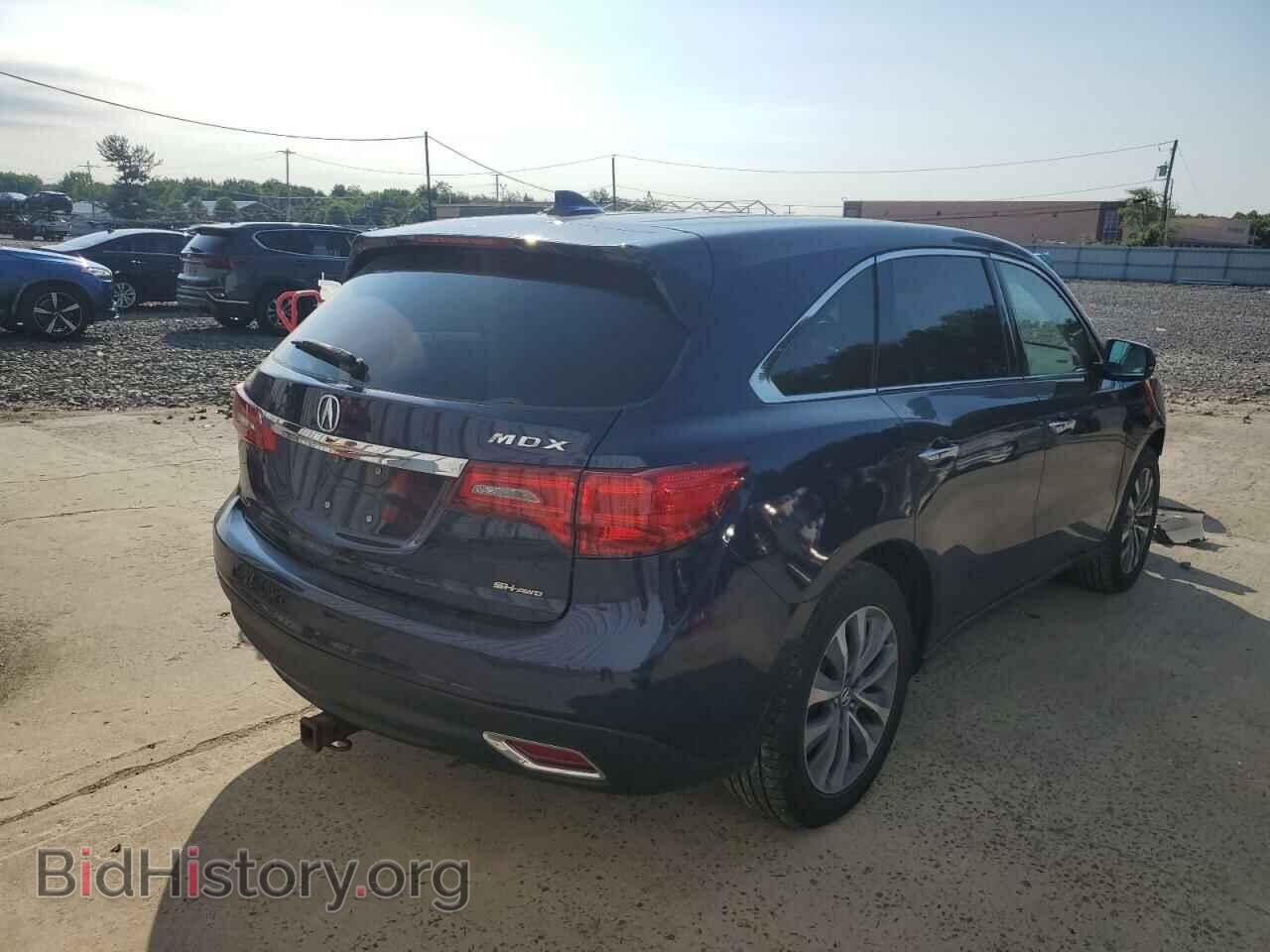 2014 ACURA MDX - VIN: 5FRYD4H41EB038415 - Фото 3