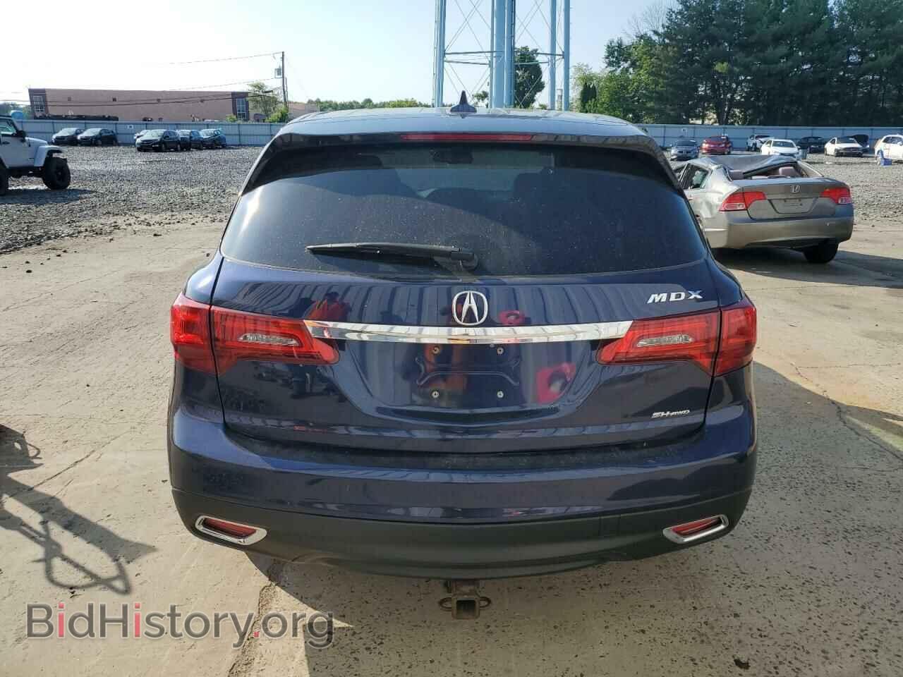 2014 ACURA MDX - VIN: 5FRYD4H41EB038415 - Фото 6