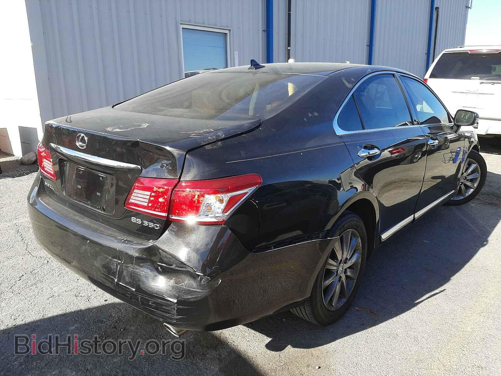 2012 LEXUS ES350 - VIN: JTHBK1EG1C2484671 - Фото 4