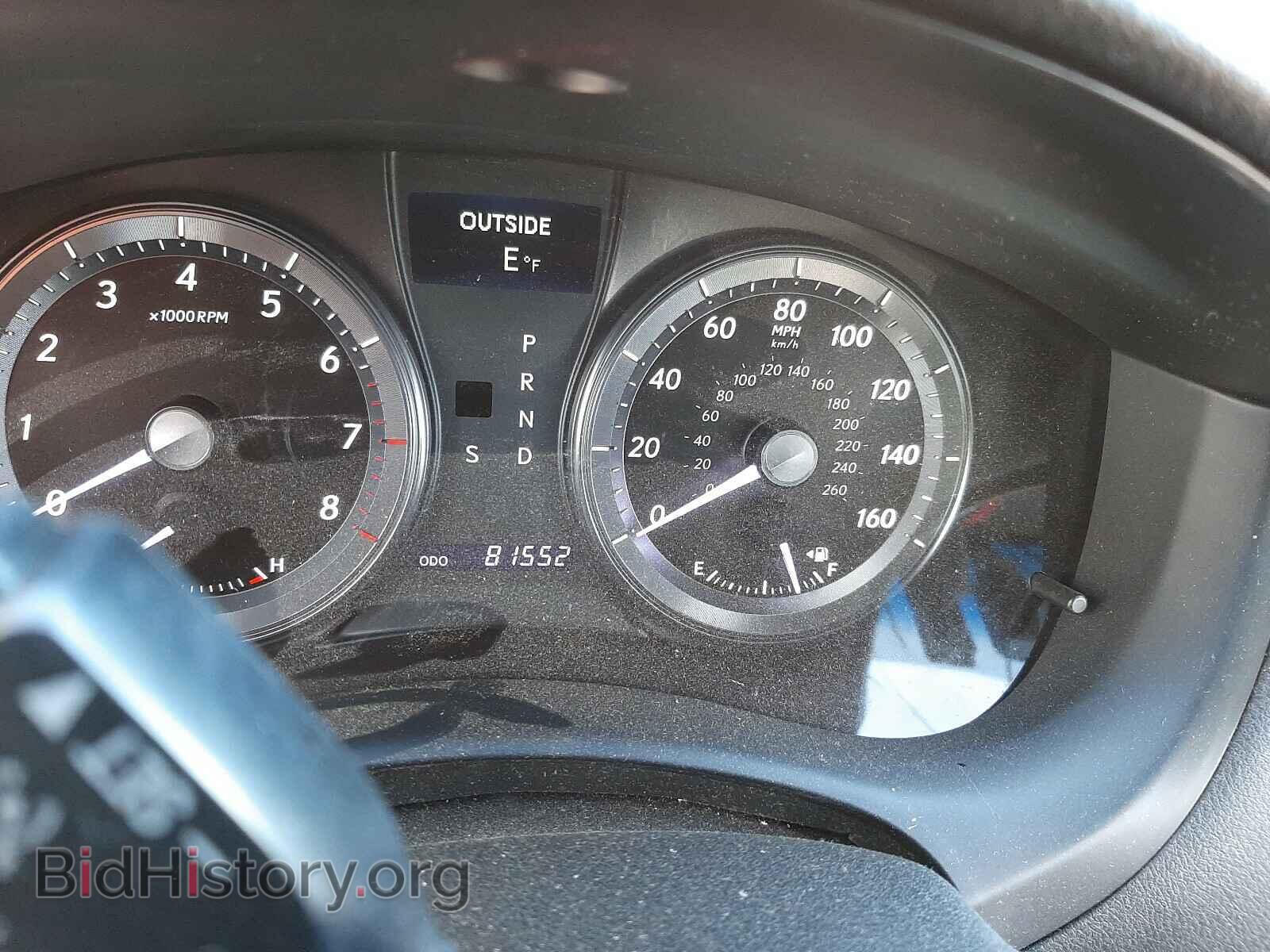 2012 LEXUS ES350 - VIN: JTHBK1EG1C2484671 - Фото 8