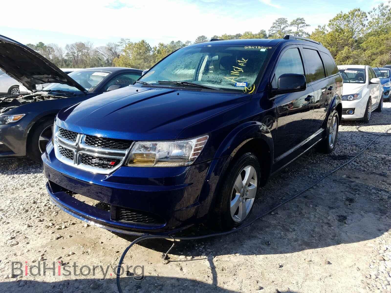 2017 DODGE JOURNEY - VIN: 3C4PDCAB0HT564654 - Фото 2