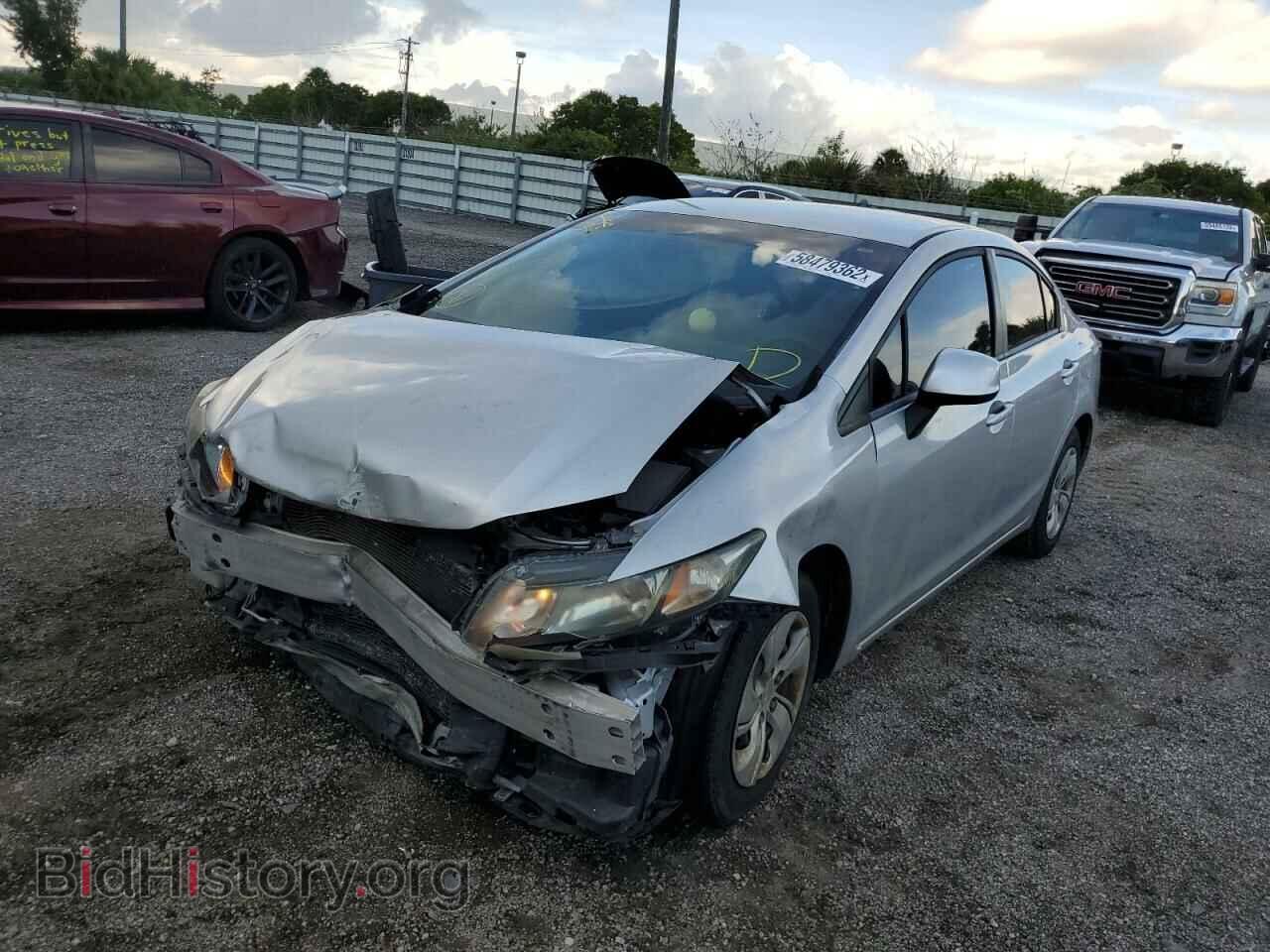 2013 HONDA CIVIC - VIN: 19XFB2F52DE088789 - Фото 2