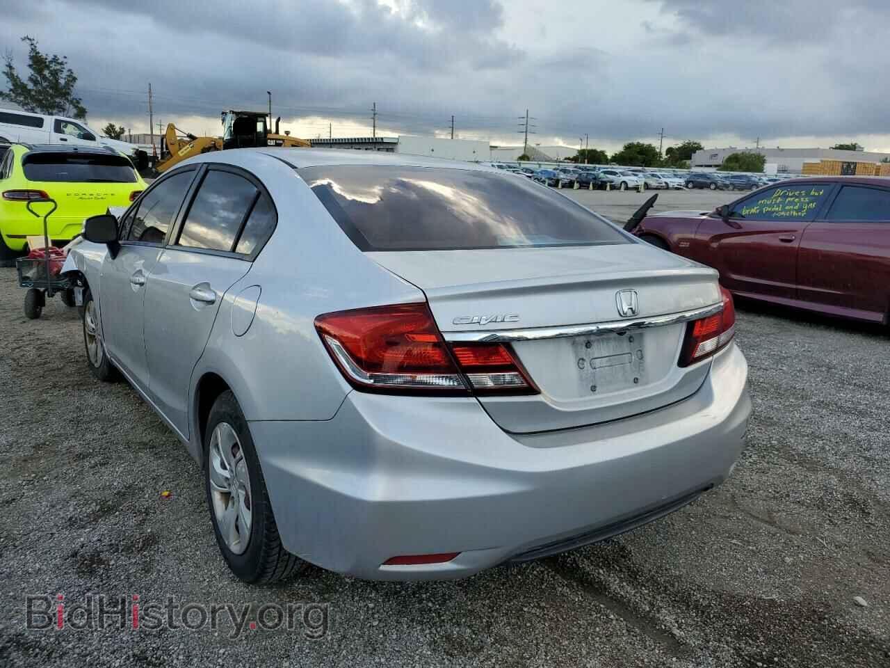 2013 HONDA CIVIC - VIN: 19XFB2F52DE088789 - Фото 3