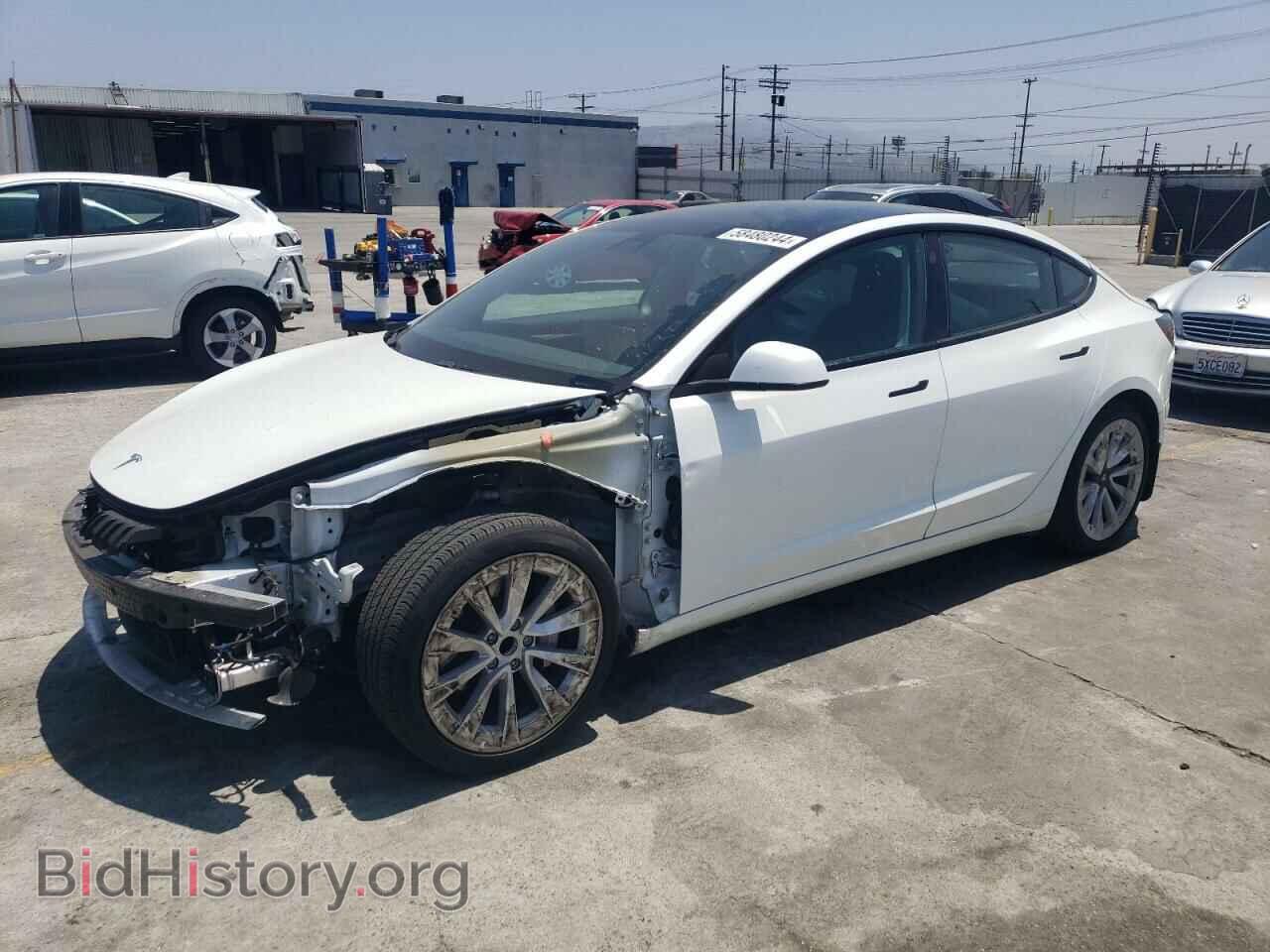 Photo 5YJ3E1EA7MF017746 - TESLA MODEL 3 2021