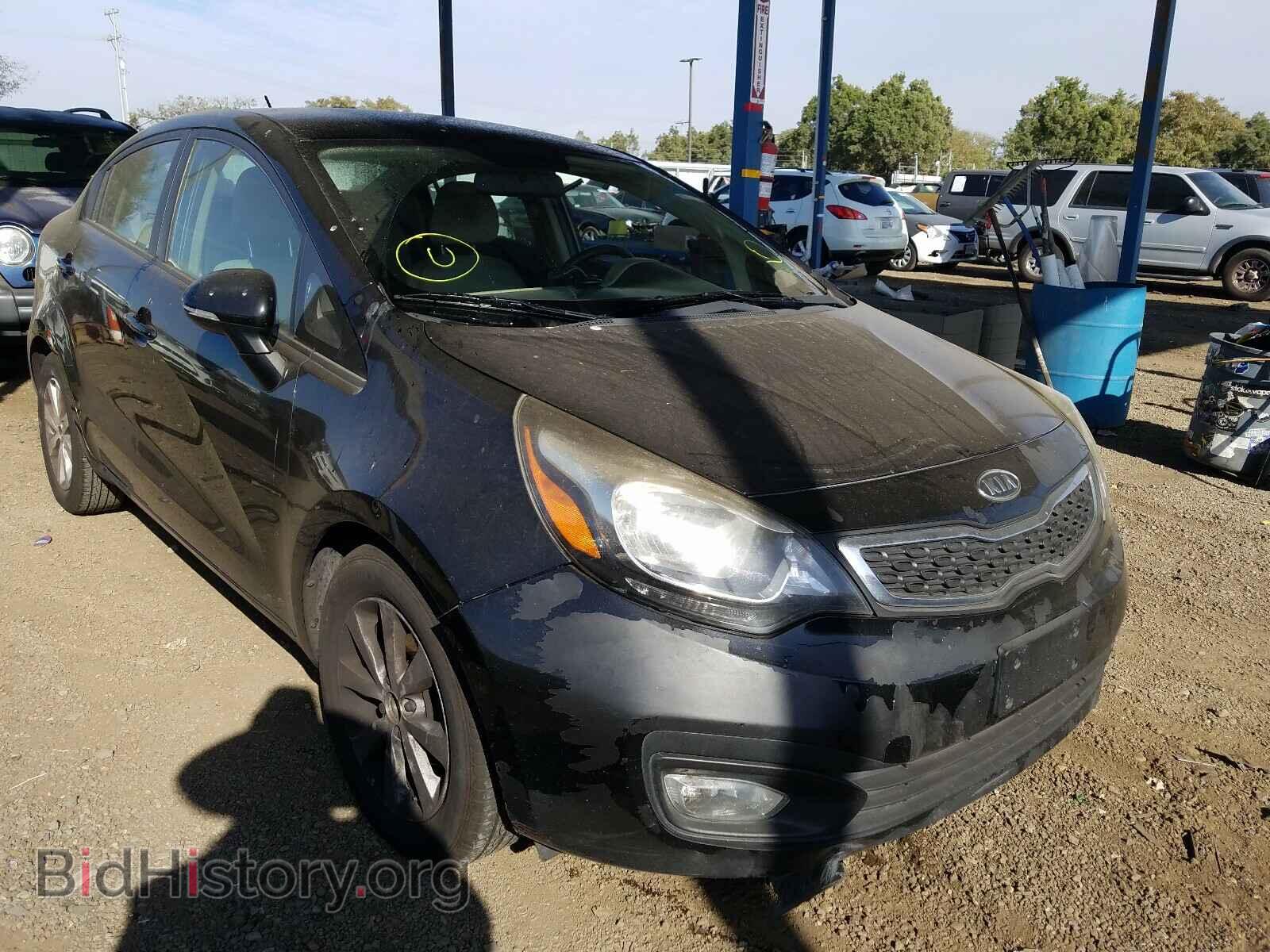 Фотография KNADN4A31D6103124 - KIA RIO 2013