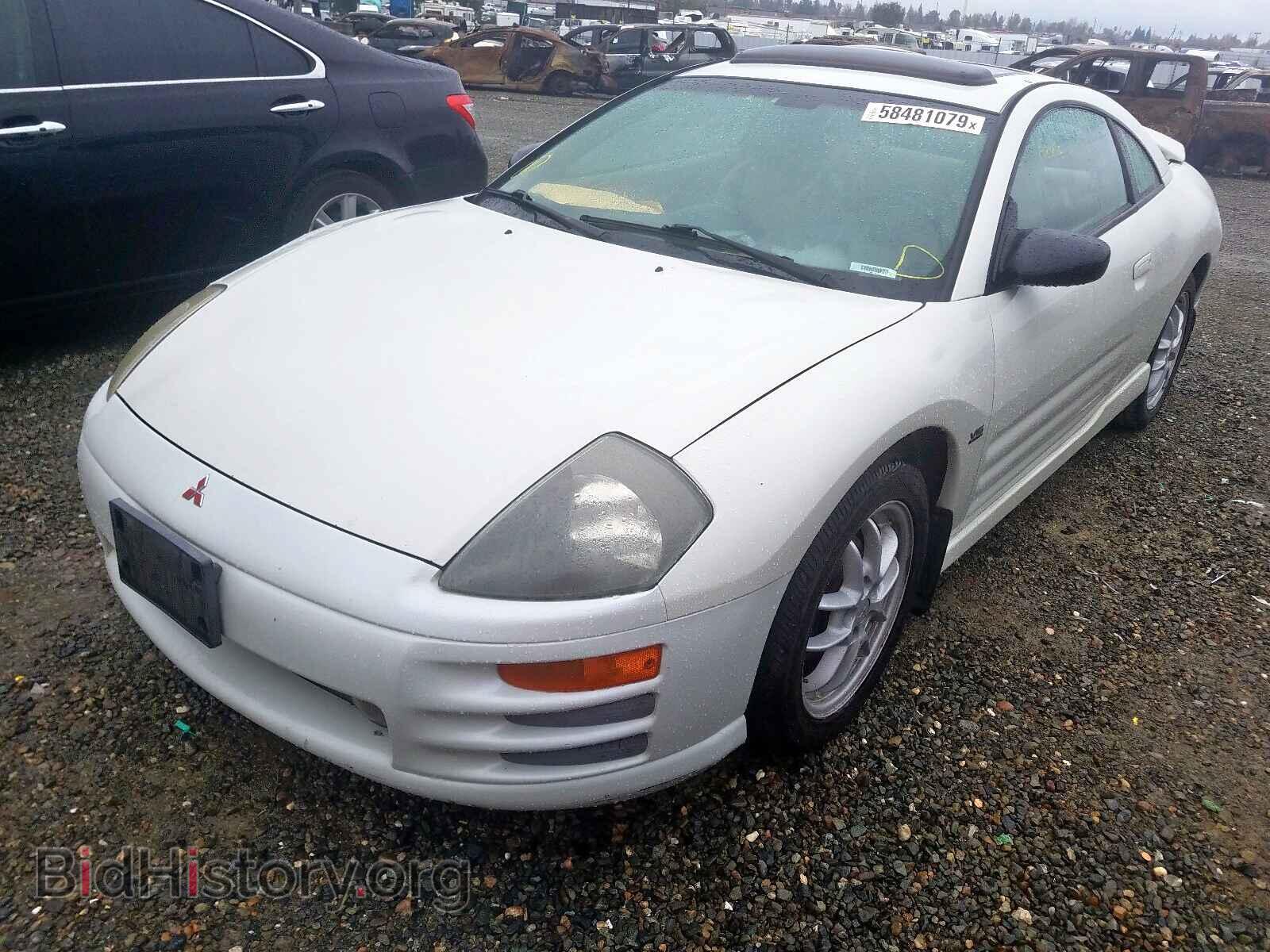 2001 MITSUBISHI ECLIPSE - VIN: 4A3AC54H41E217772 - Фото 2