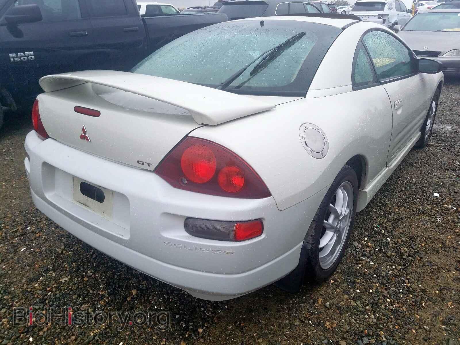 2001 MITSUBISHI ECLIPSE - VIN: 4A3AC54H41E217772 - Фото 4