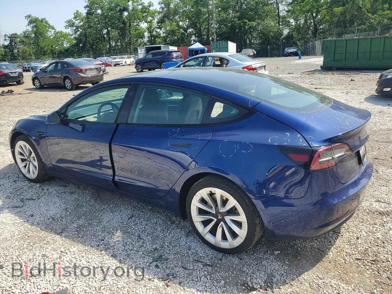 2022 TESLA MODEL 3 - VIN: 5YJ3E1EA3NF190231 - Фото 2