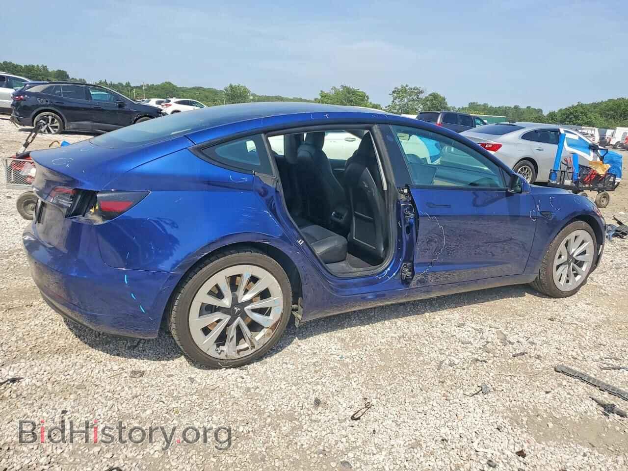 2022 TESLA MODEL 3 - VIN: 5YJ3E1EA3NF190231 - Фото 3