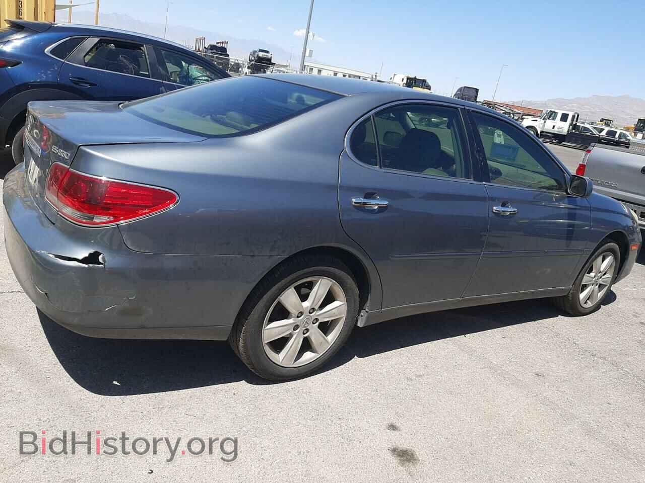 2005 LEXUS ES330 - VIN: JTHBA30G355077250 - Фото 3