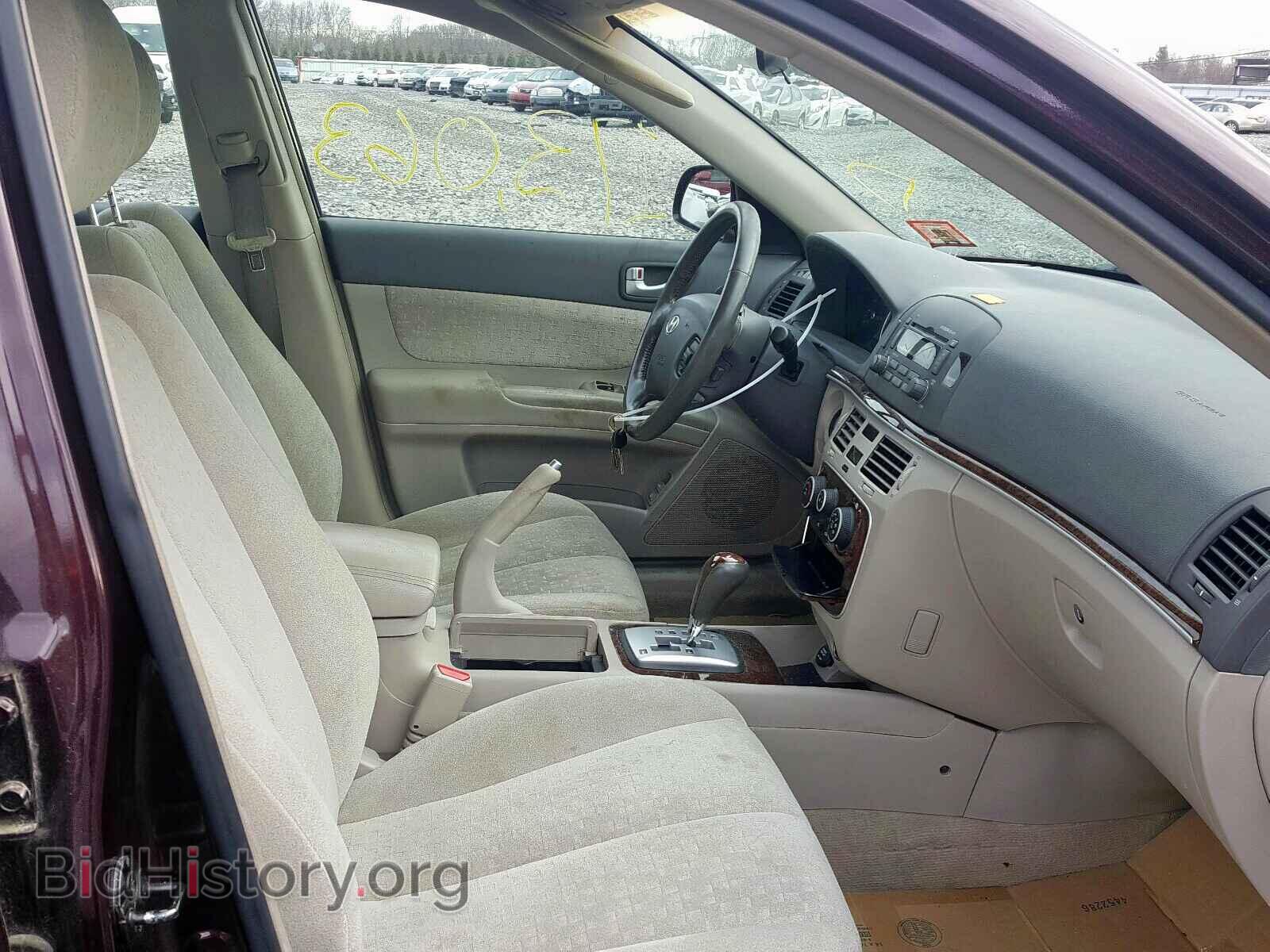 2006 HYUNDAI SONATA - VIN: 5NPEU46F56H060400 - Фото 5