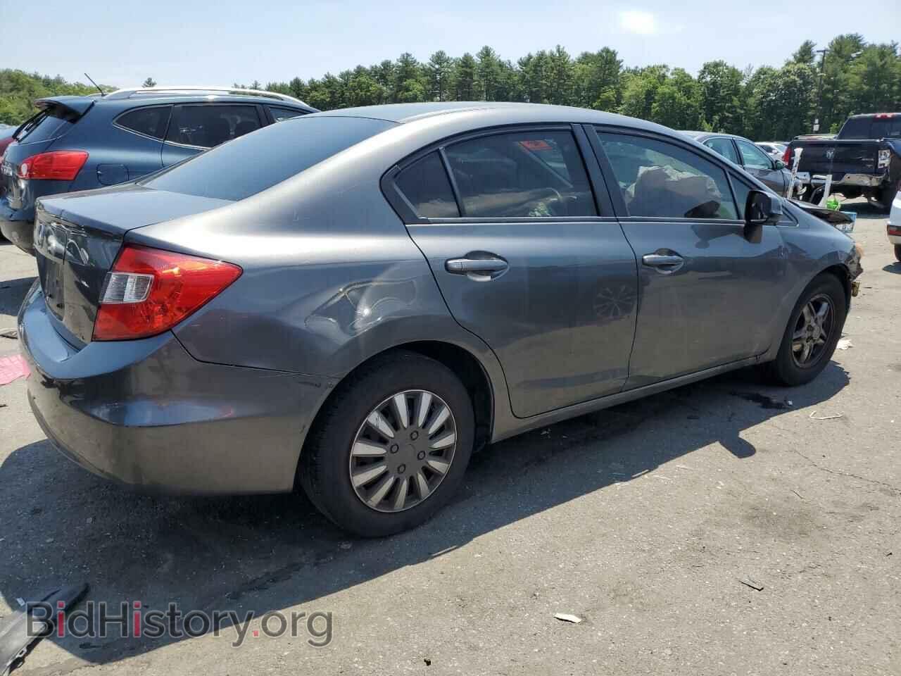 2012 HONDA CIVIC - VIN: 2HGFB2F57CH324731 - Photo 3