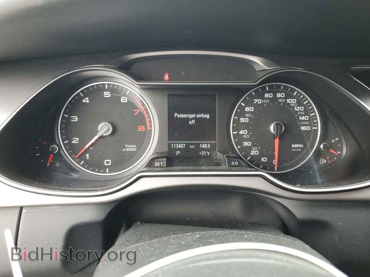 2014 AUDI A4 - VIN: WAUFFAFL2EN001206 - Фото 9