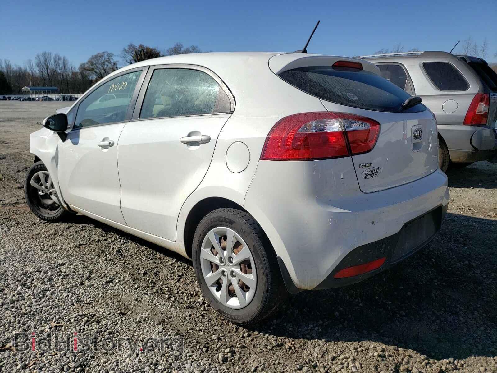 2012 KIA RIO - VIN: KNADM5A38C6093540 - Фото 3